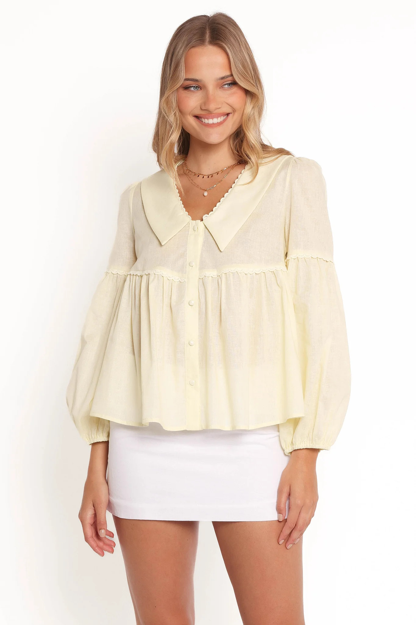 Thalassa Top - Butter Yellow | Petal & Pup (US)