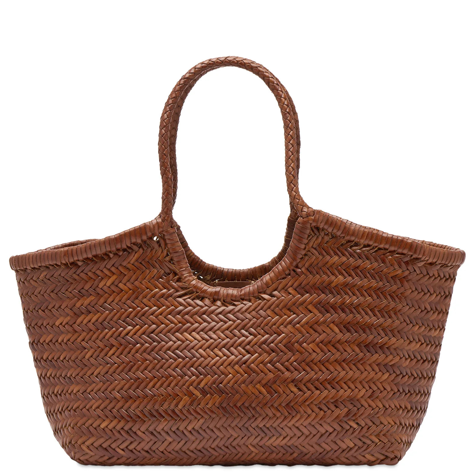 Dragon Diffusion Women's Nantucket Basket Bag Tan | END. Clothing