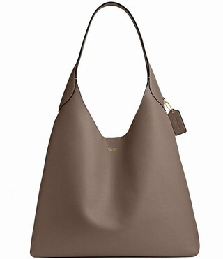 COACH Brooklyn 39 Leather Hobo Shoulder Bag | Dillard's | Dillard's