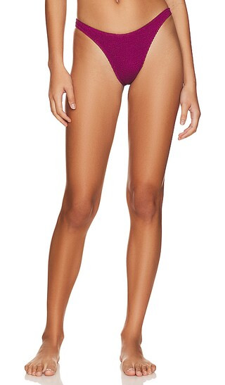 Scene Bikini Bottom in Boysenberry Shimmer | Revolve Clothing (Global)