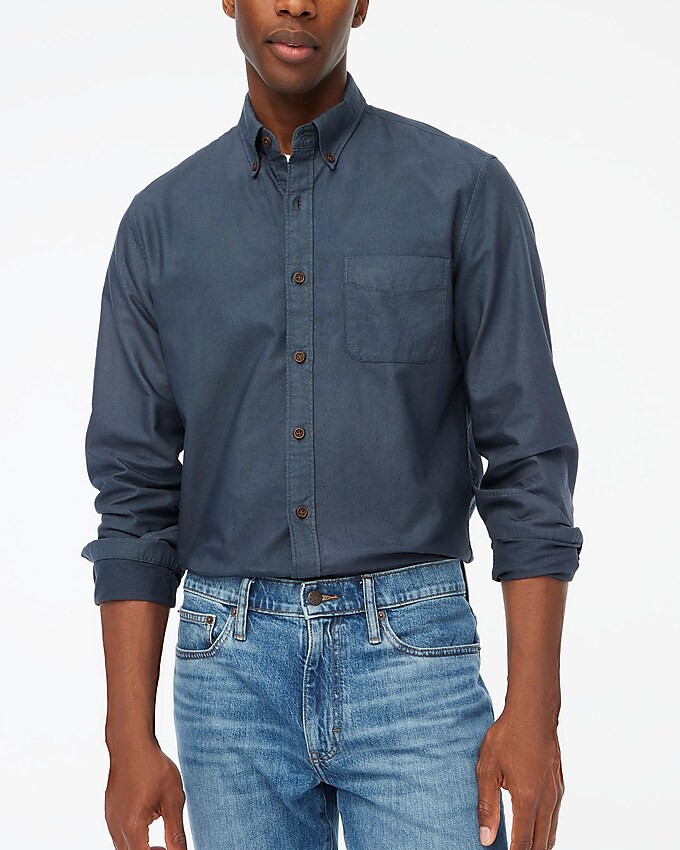 Garment-dyed oxford shirt | J.Crew Factory