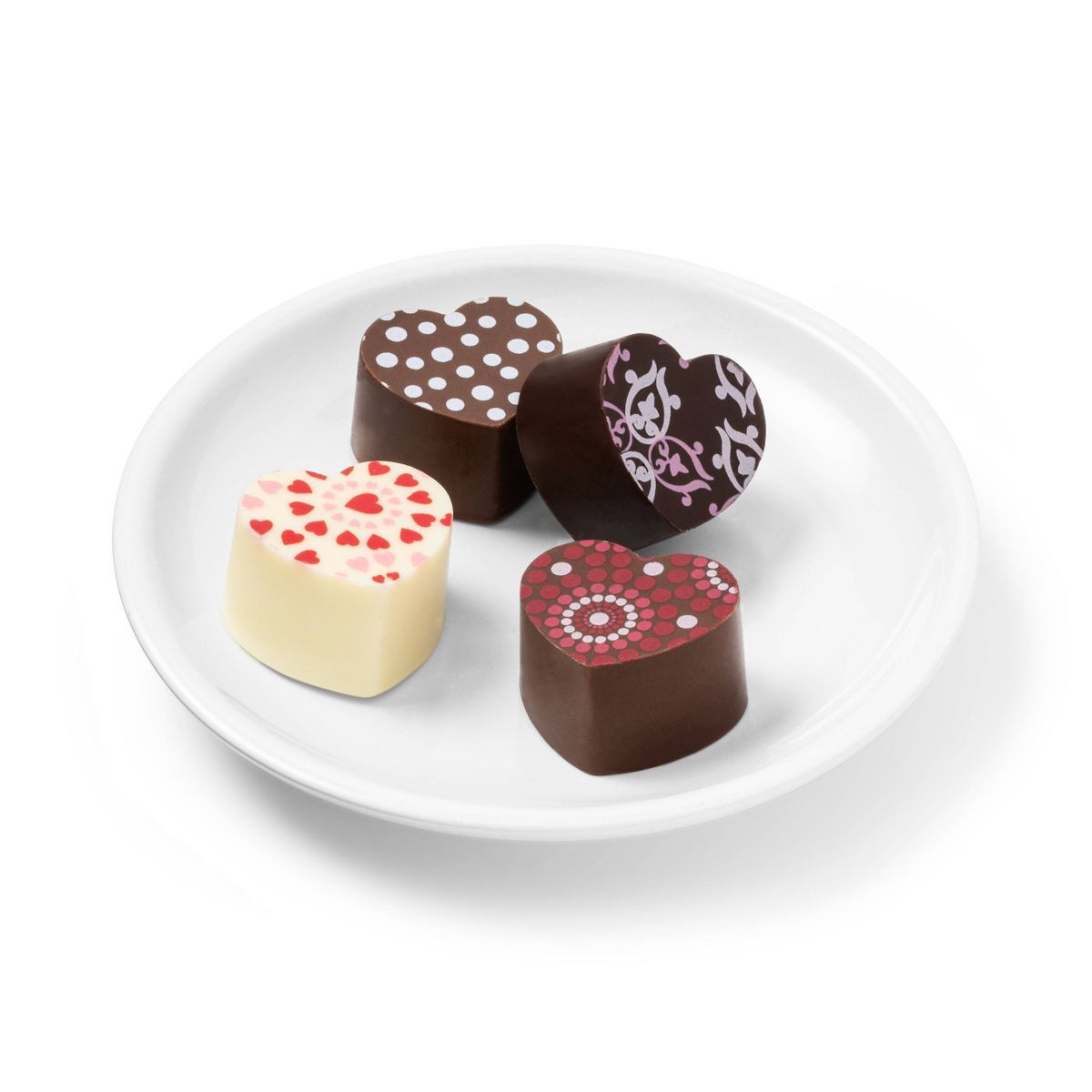 Valentine's Wine Bottle Truffle Box with Heart Shaped Truffles - 2oz/4ct - Favorite Day™ | Target