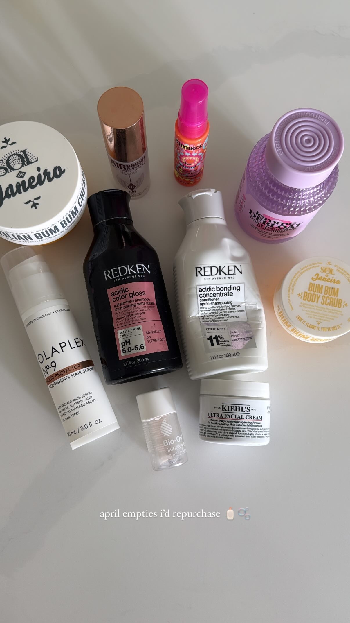 april empties i'd repurchase 🧴🫧 

 

#LTKGiftGuide #LTKBeauty #LTKItBag