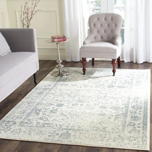 Howton Oriental Ivory/Slate Area Rug | Wayfair North America