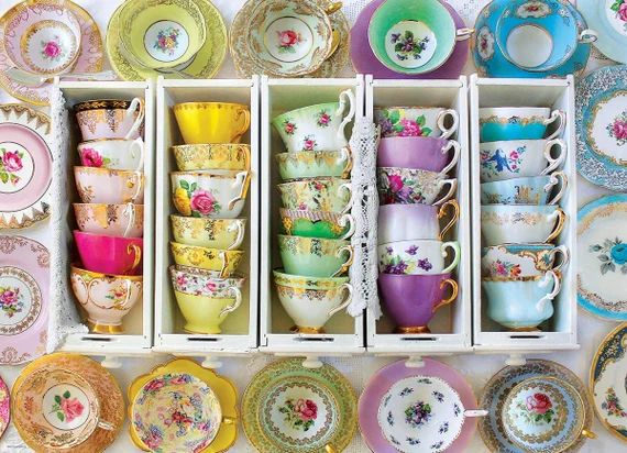Mismatched Tea Cups and Saucers. Party favors for Birthday | Etsy | Etsy (US)