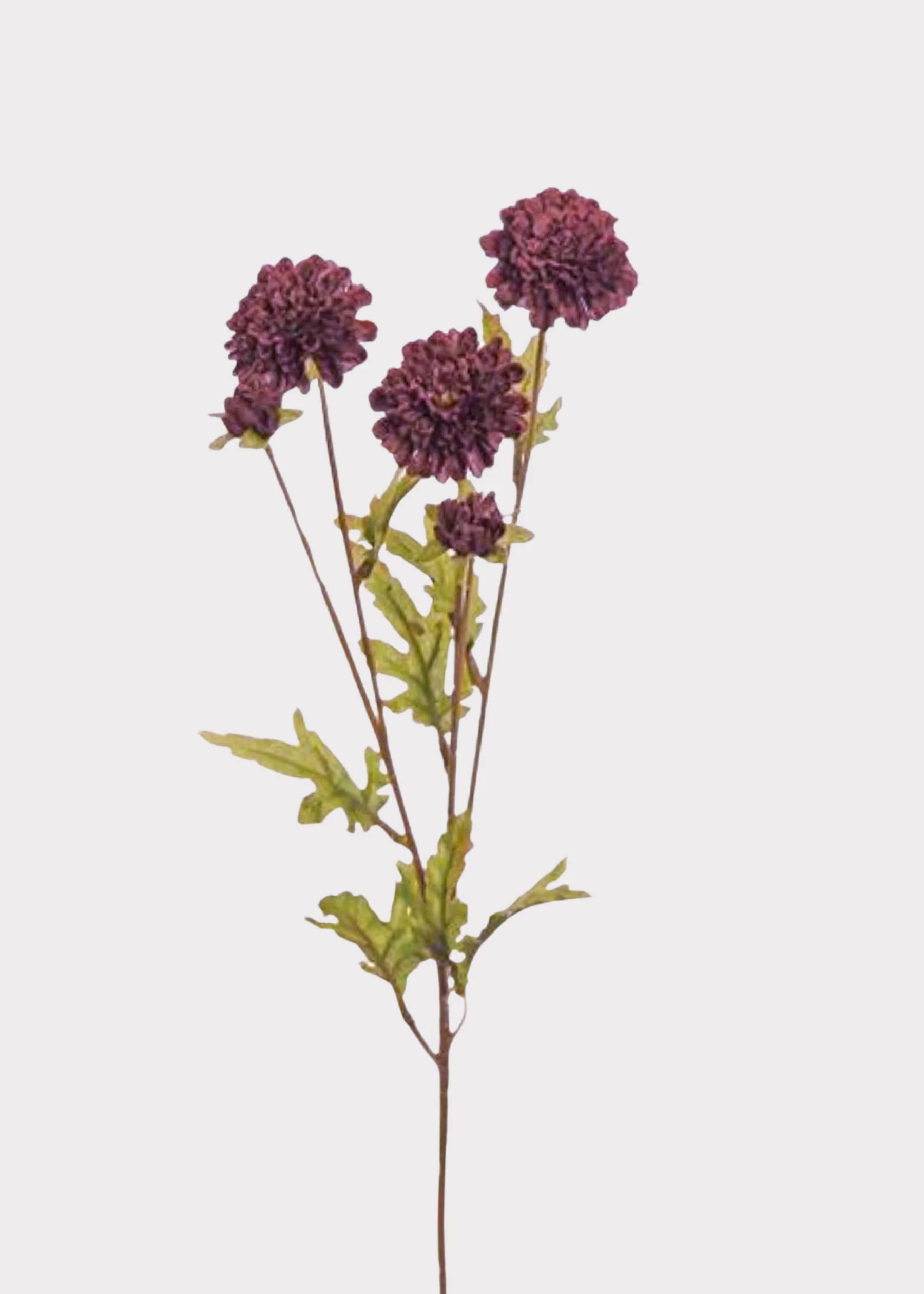 Chocolate Brown Pompon Mums | Artificial Fall Flowers | Afloral | Afloral