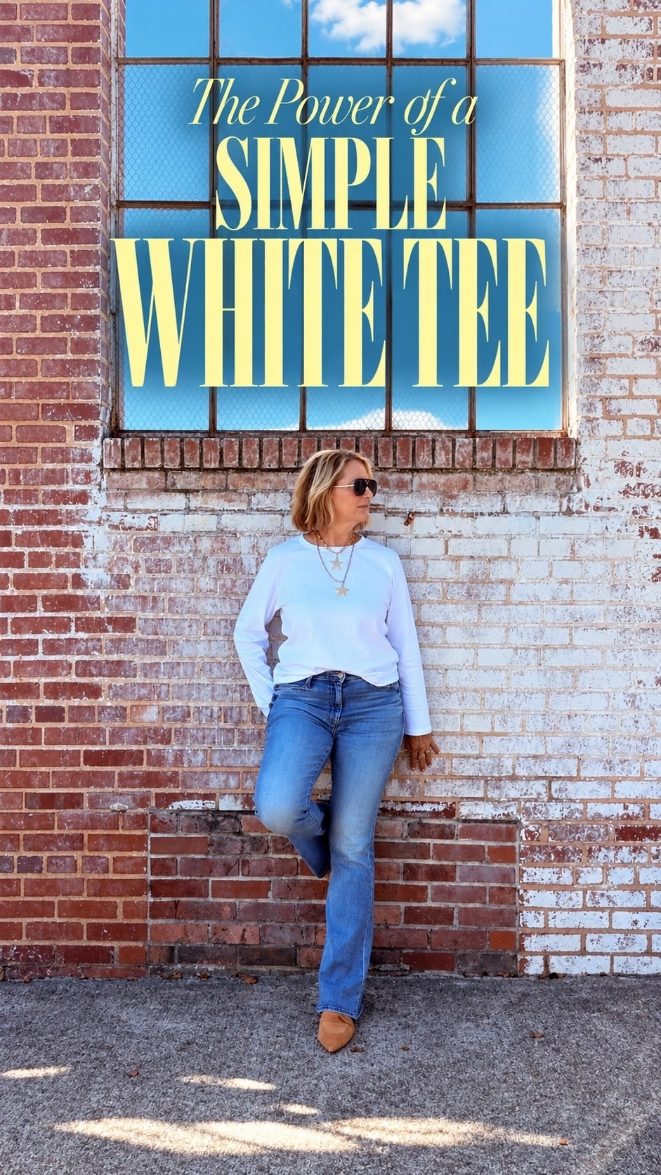 I got an absurd amount of compliments on my “outfit” yesterday. It was literally a white tee. Proof we don’t need to complicate things, right? 🤍