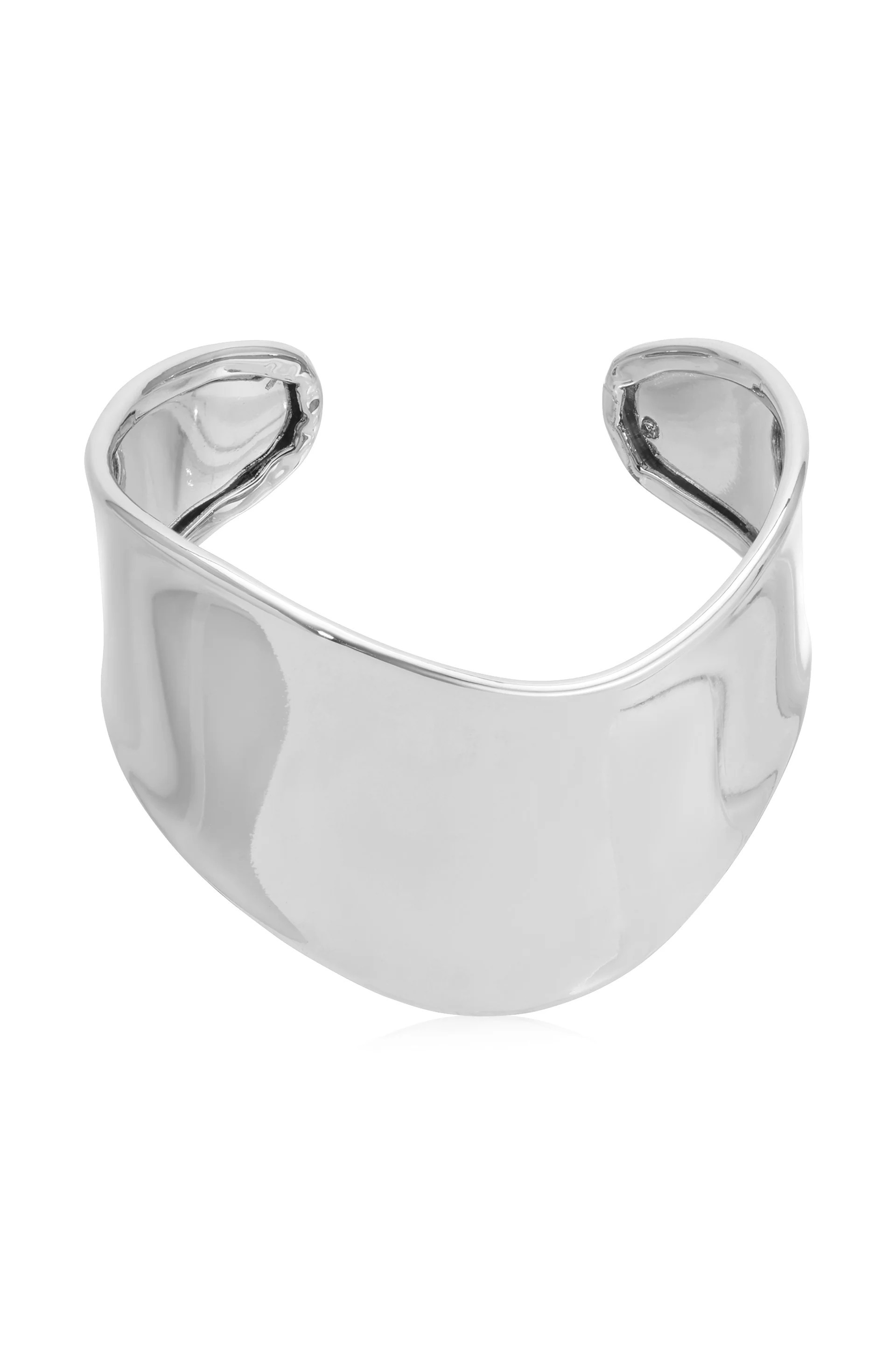 Smooth Cuff Bracelet - Silver Plated / One Size | Ettika
