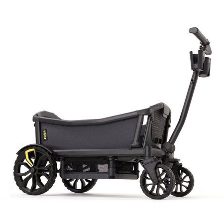 Veer Cruiser Premium Stroller Wagon Hybrid - Dark Grey/Black | Walmart (US)