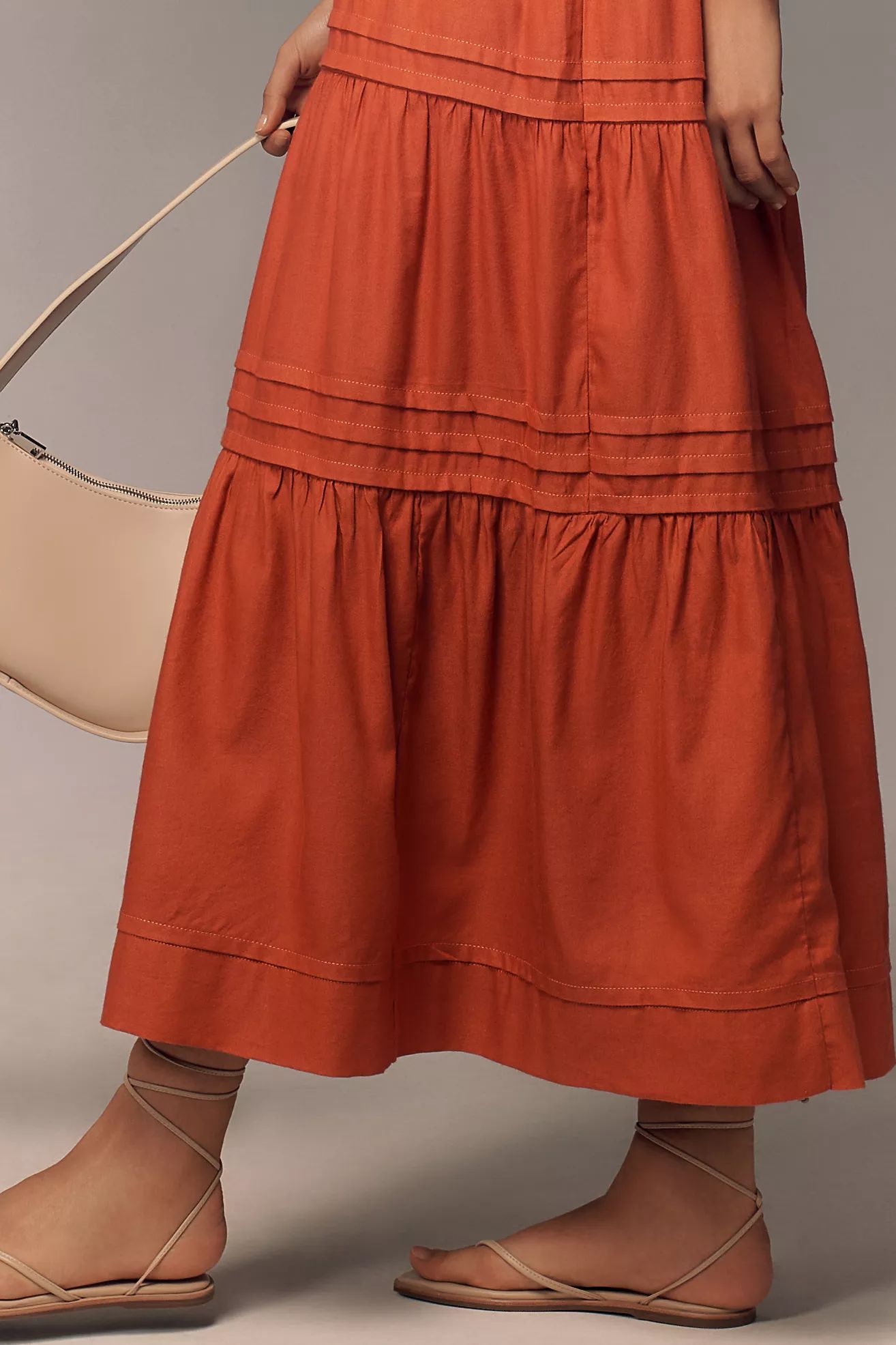 The Somerset Maxi Dress: Linen Ties Edition | Anthropologie (US)