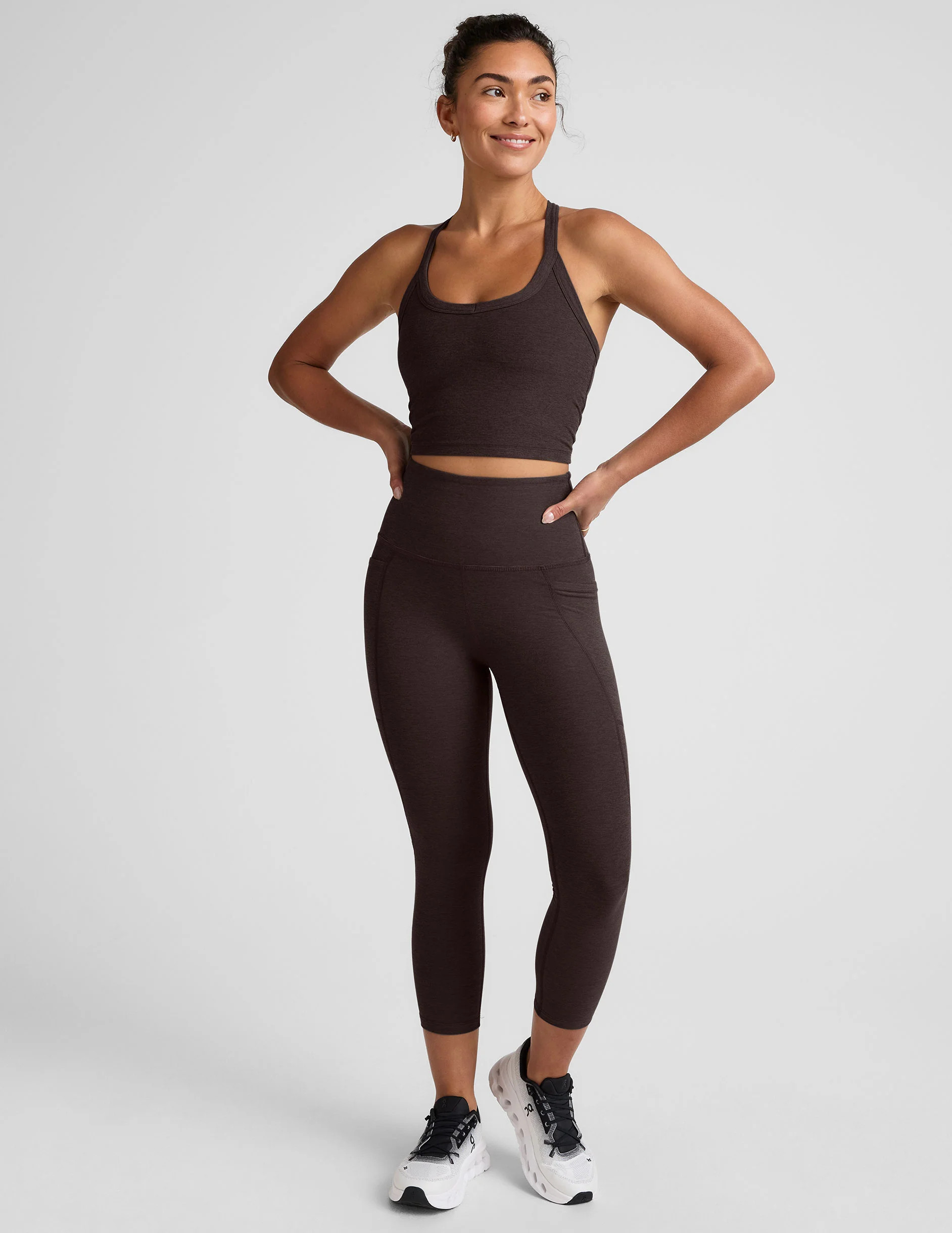 Spacedye Out Of Pocket High Waisted Midi Legging | Beyond Yoga | Beyond Yoga