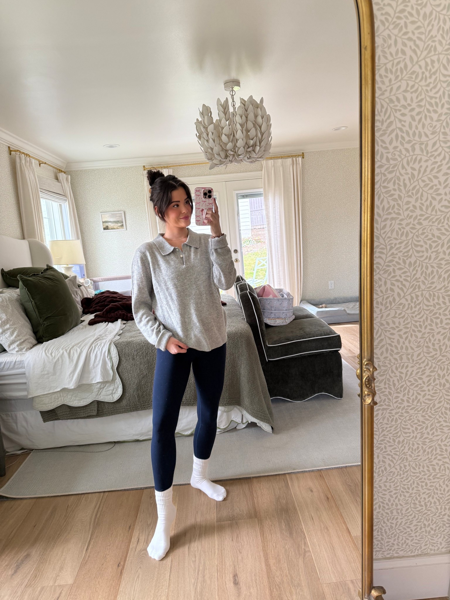 This is what my outfits are looking like these days! Sharing some similar sweaters for you guys below 🤍