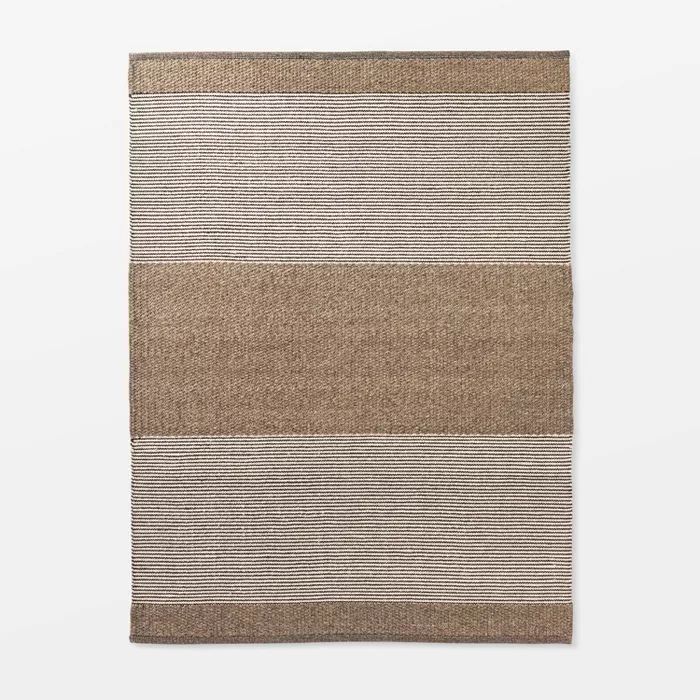 Hillside Hand Woven Wool Cotton Area Rug Brown - Threshold™ designed with Studio McGee | Target