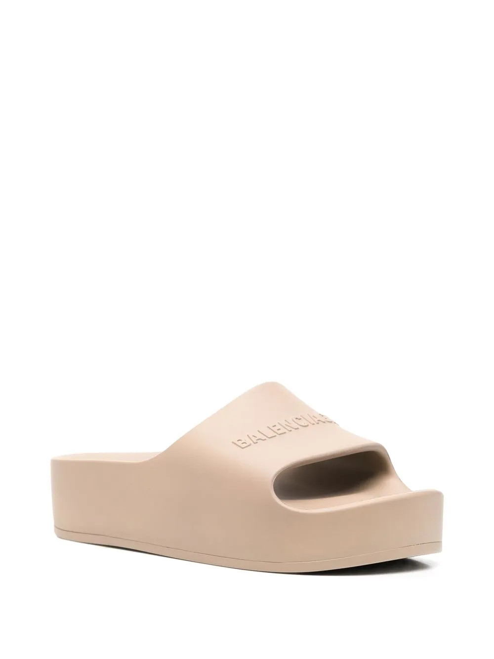 Balenciaga Chunky Platform Sliders - Farfetch | Farfetch Global