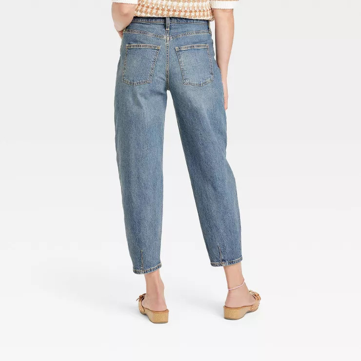 Women's High-Rise Balloon Jeans - Universal Thread™ Medium Wash | Target