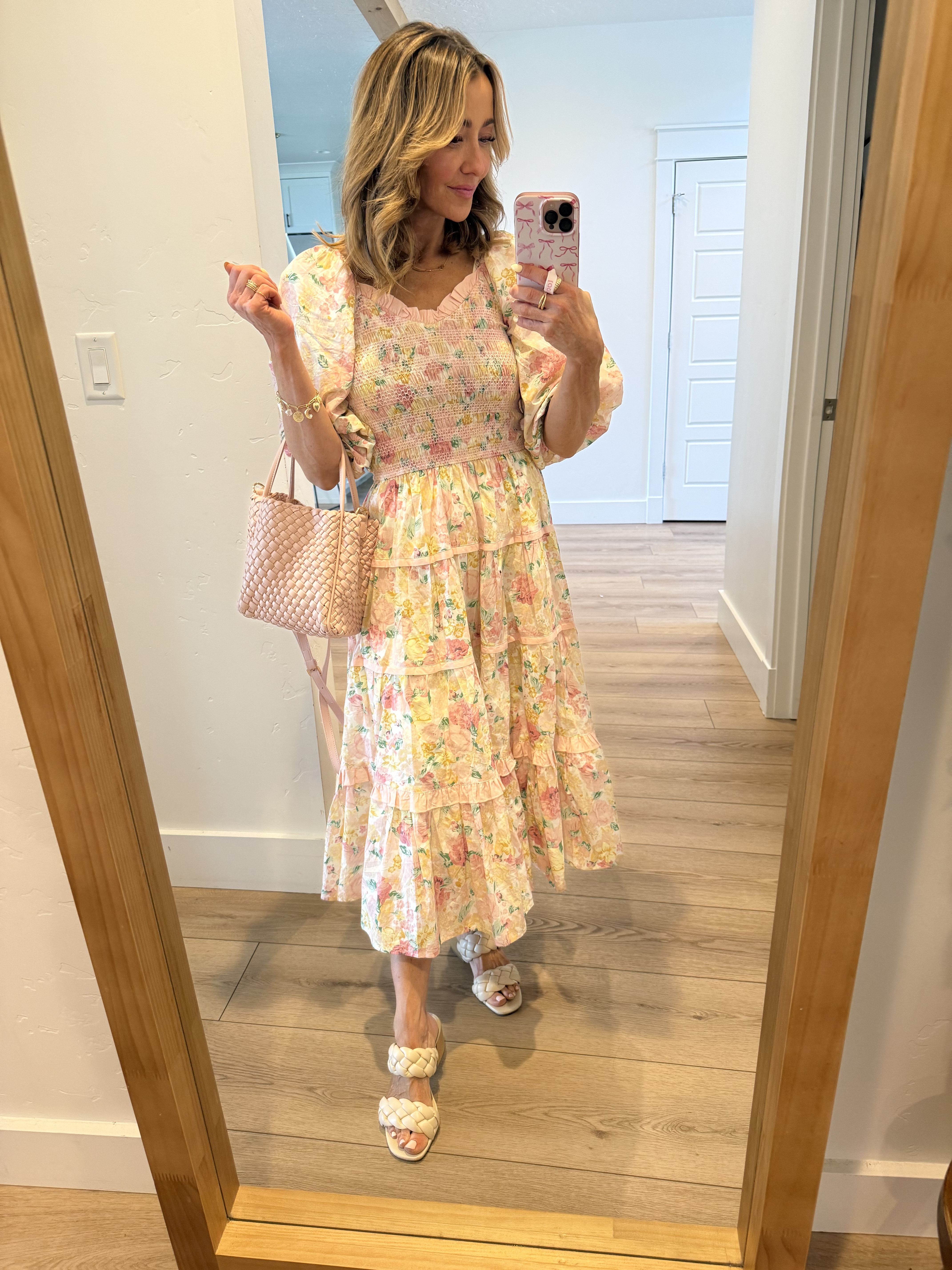 Easter ootd 🌸🤍 matched my dress with all my girlies! 

#LTKPetite #LTKStyleTip #LTKFamily