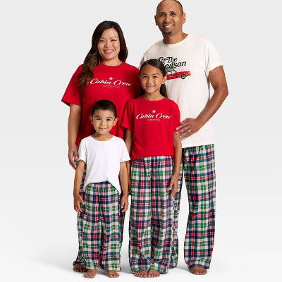 Multicolor Plaid Holiday Matching Family Pajamas - Wondershop™ | Target