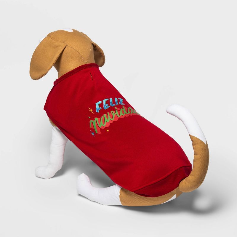 Dog and Cat Holiday Feliz Navidad Matching Family Separates Sweatshirt - Wondershop™ Red | Target