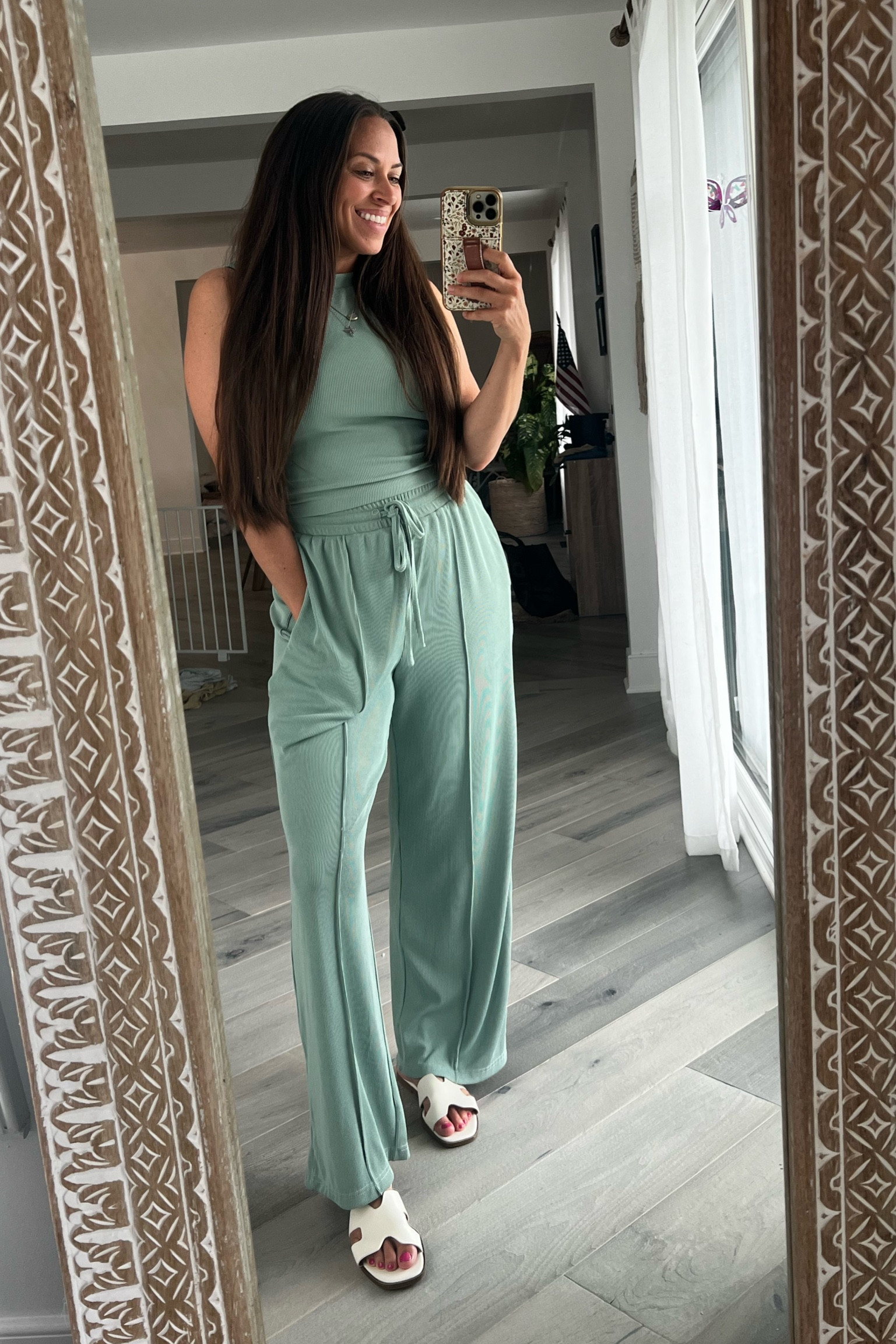 Amazon summer lounge set! It’s nursing friendly, too! A cropped tank that you can easily lift for baby. So comfy + cute! 

breastfeeding friendly | Amazon find | cozy lounge set 

#LTKFindsUnder50