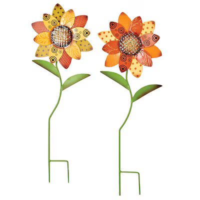 Worth Imports 2-Feet Happy harvest Yard decoration Yard stake 2 -Pack | Lowe's