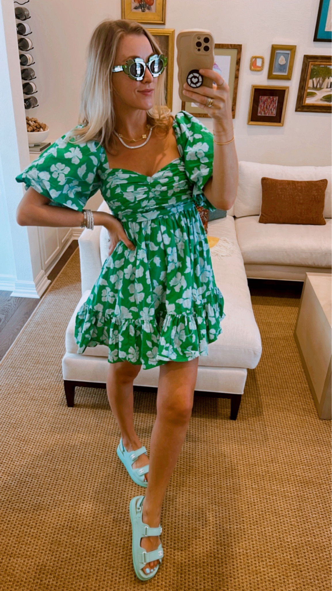 Weekend Wear 💎💚 

Wearing a 4

#dress #summerdress #ootd #shortdress #weekendwear 

#LTKTravel #LTKStyleTip #LTKParties