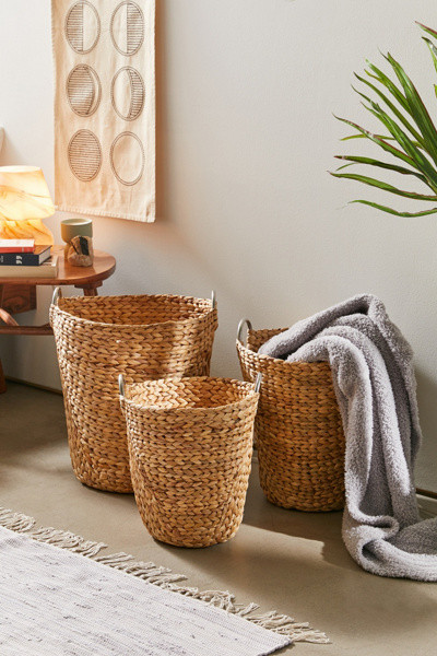 Emelie Woven Basket Set | Urban Outfitters (US and RoW)
