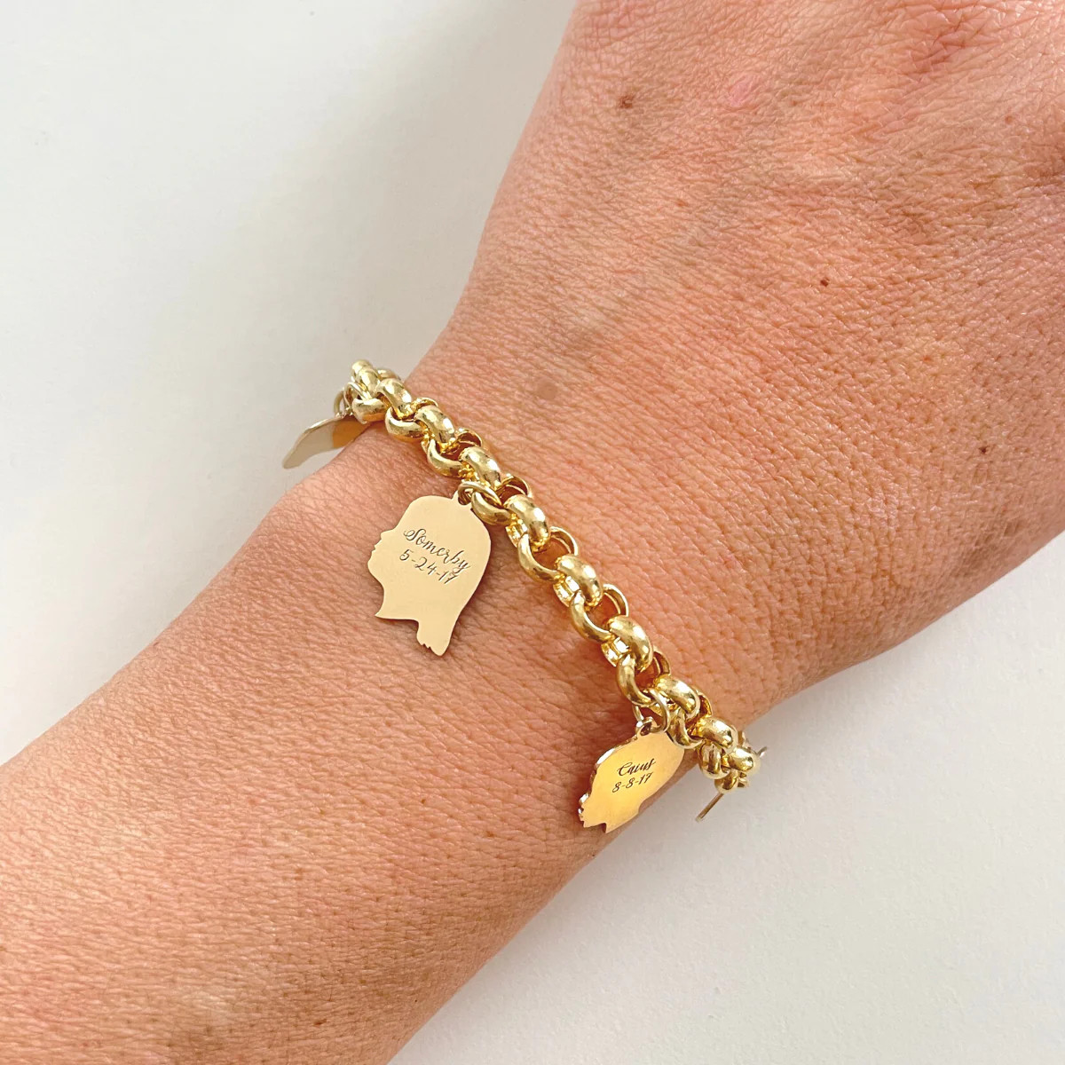 Classic Silhouette Charm Bracelet | Vana Chupp Studio