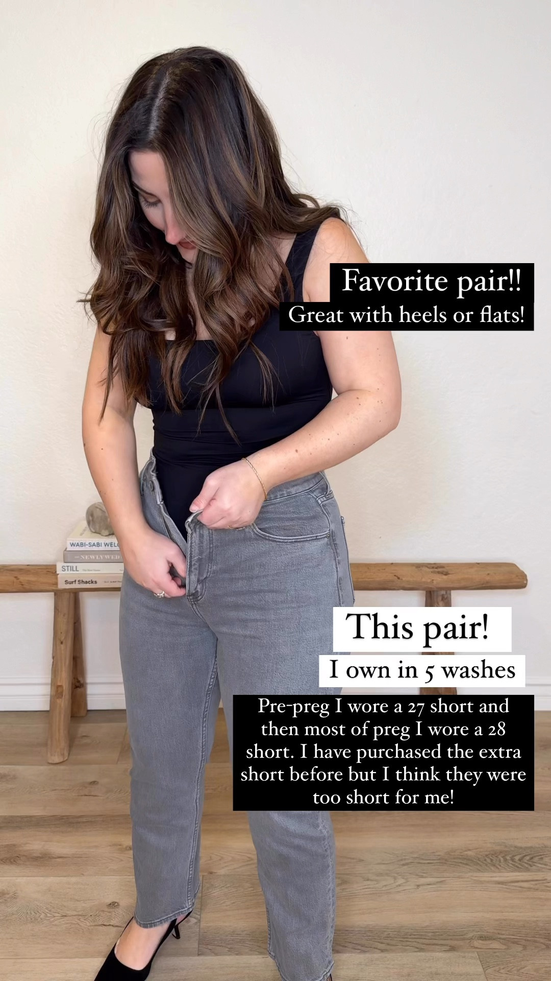 My FAVORITE jeans are on sale!!! 
Multiple lengths available including petite sizes!! Use code: DENIMAF Abercrombie denim sale 25% off!! .+ stackable code!

At 5'0", I wear the "short" size — (believe it or not, the "extra short" was actually too short for me!)

Being curvy—bigger hips/thighs--I love the “curve love” style for a perfect fit! 

Abercrombie denim, best jeans, petite denim 

#LTKStyleTip #LTKSaleAlert #LTKxAF