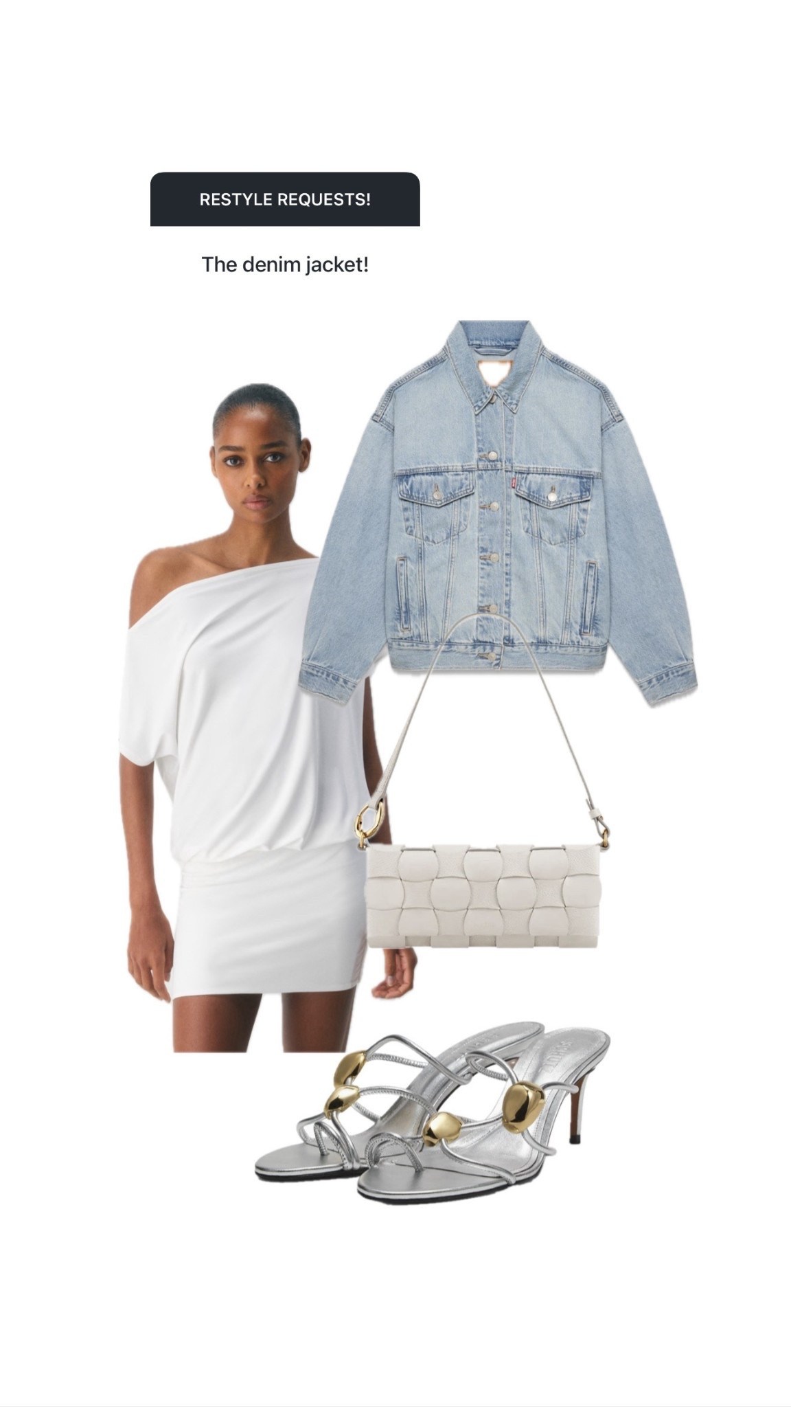 Summer fit idea + my fav denim jacket ☀️☀️🌅