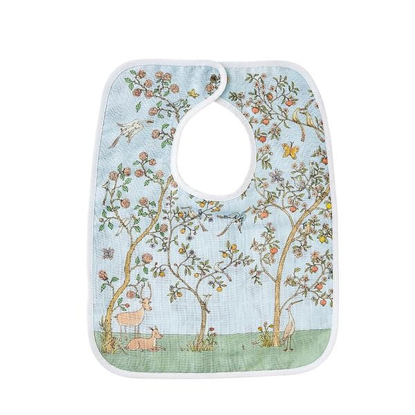 Atelier Choux Large Bib - In Bloom Blue | Caitlin Wilson Design