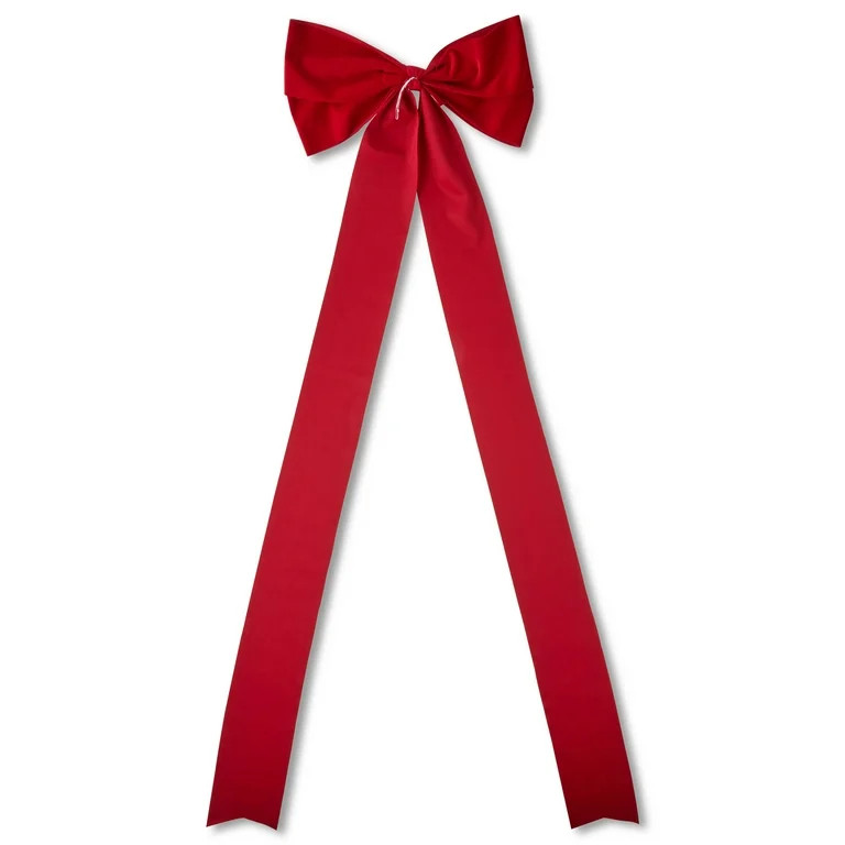 Red Decorative Christmas Bow, 38", by Holiday Time | Walmart (US)