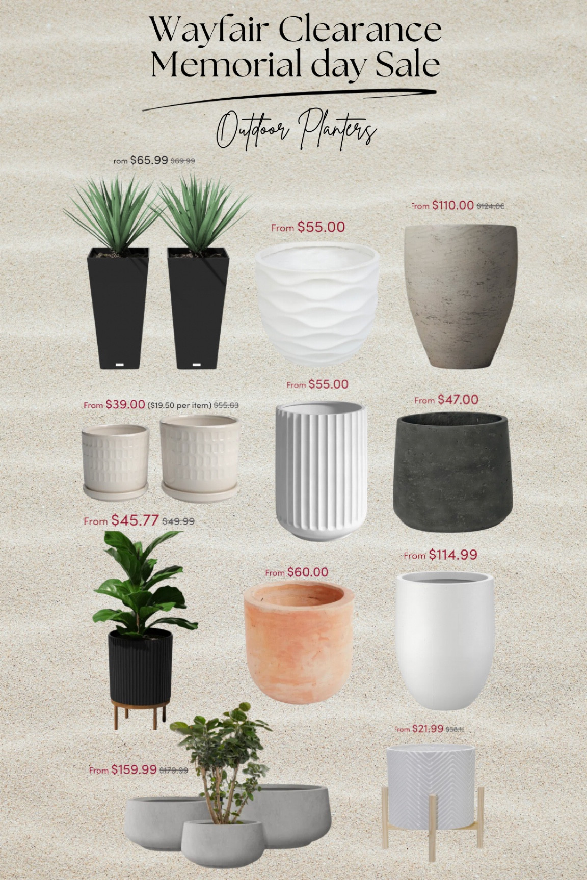 Gorgeous Wayfair planters on sale 🎉☀️🌱

#LTKFindsUnder100 #LTKHome #LTKSaleAlert
