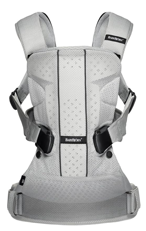 BABYBJORN Baby Carrier One - Silver, Mesh | Amazon (US)