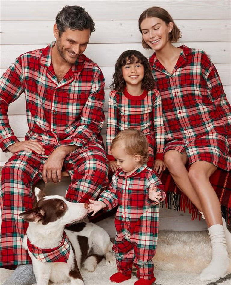 Holiday Plaid Matching Family Pajamas | Hanna Andersson