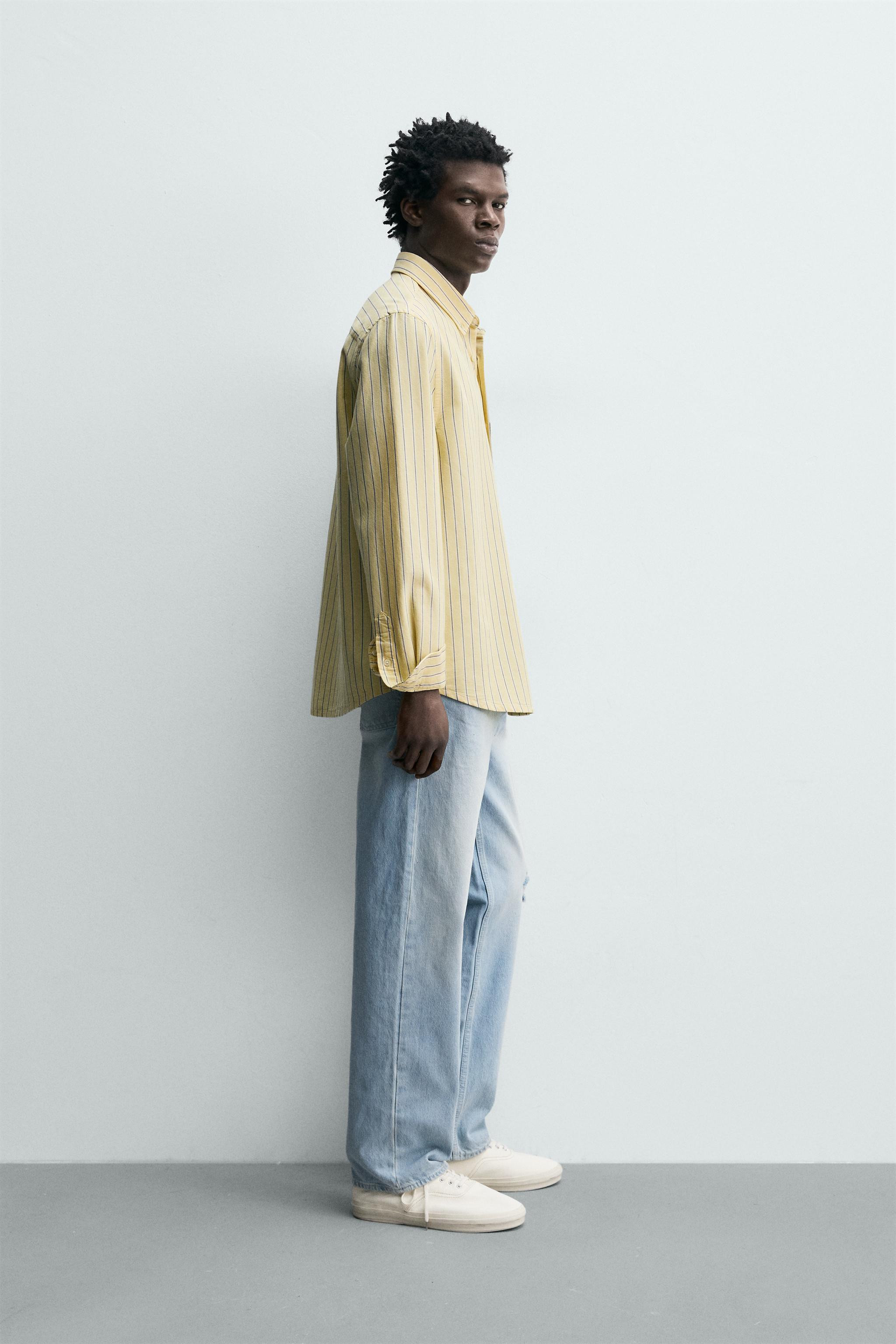 STRIPED OXFORD SHIRT | Zara US