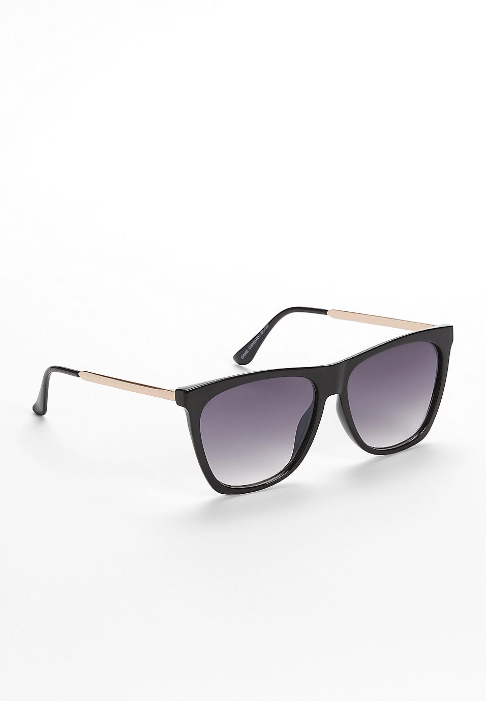 Black Oversized Square Sunglasses | Maurices