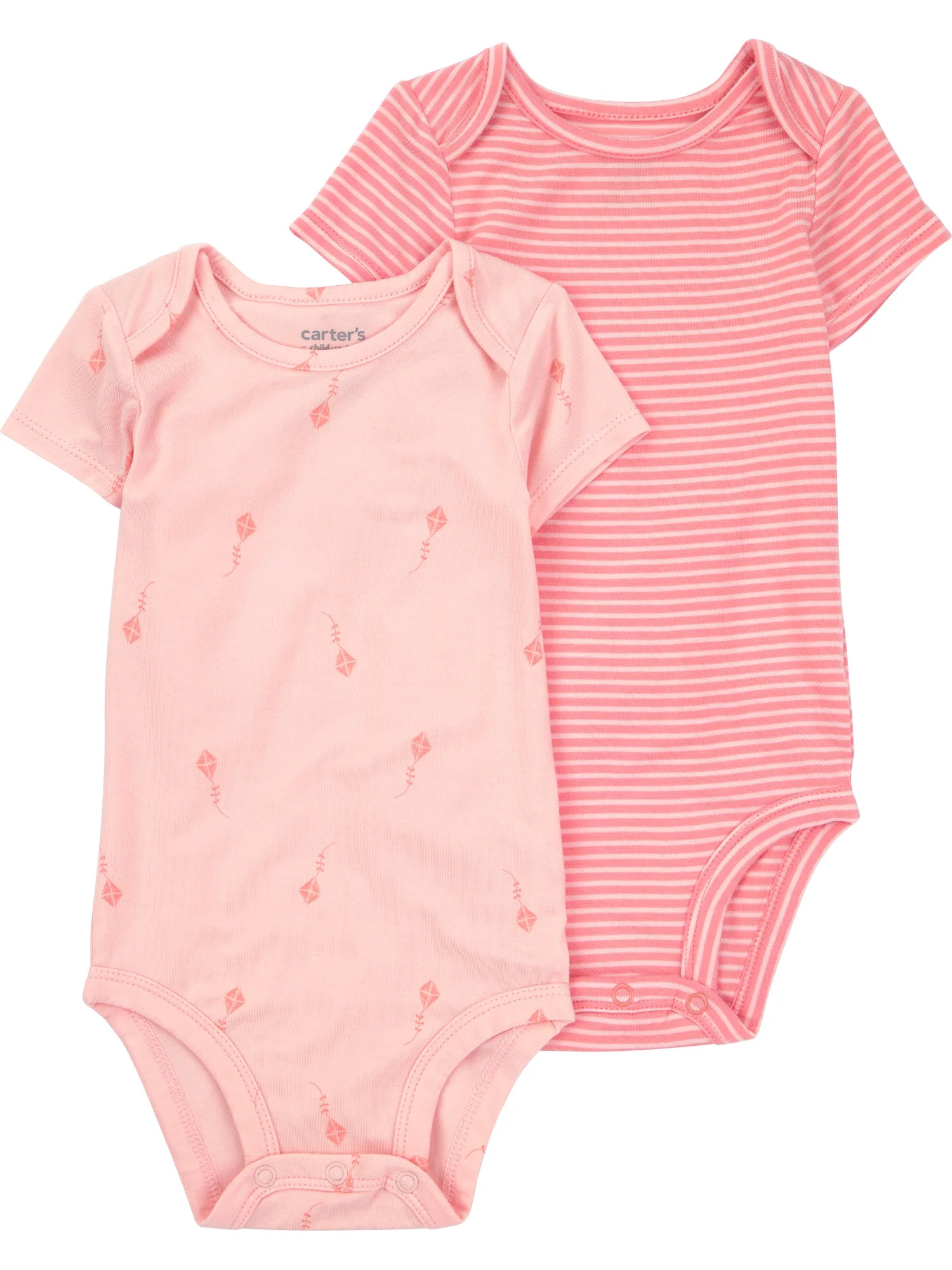 Carter's Child of Mine Baby ComfySoft Bodysuit, 2-Pack, Sizes Preemie-18 Months | Walmart (US)