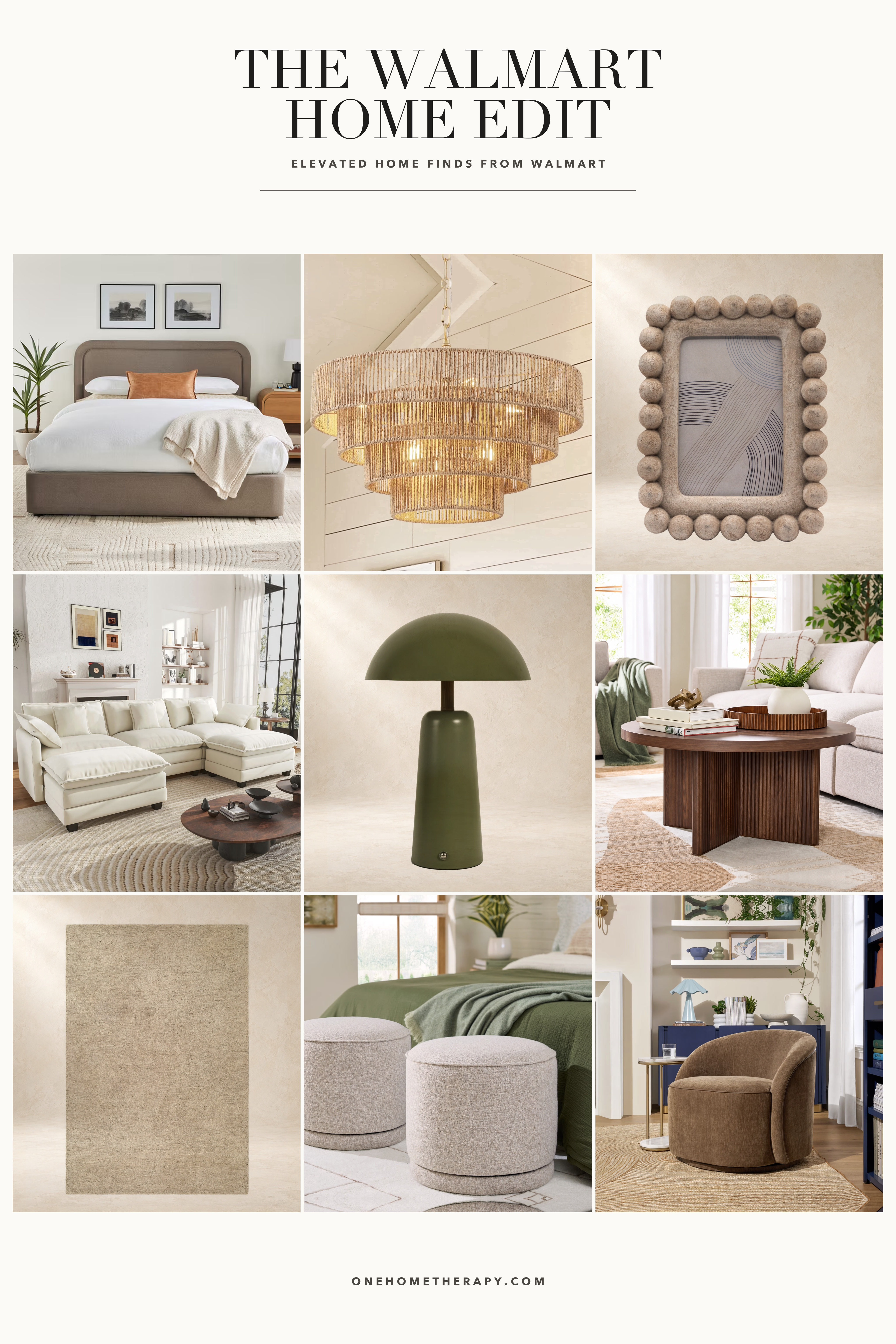 Walmart home finds that look anything but basic 🤎 From sculptural lighting and cozy seating to warm wood accents and soft neutrals, these pieces make it easy to create a collected, designer-inspired home for less. Shop the full edit through the link in my bio.
#WalmartFinds #WalmartHome #WalmartStyle #HomeDecorFinds #AffordableHomeDecor #DesignerLookForLess #ModernOrganic #NeutralHome #LivingRoomInspo #BedroomInspo #LTKHome #OneHomeTherapy

#LTKU #LTKHome #LTKSeasonal