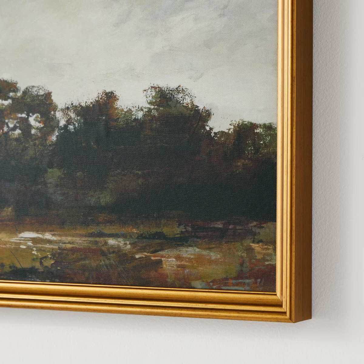 13.9" x 25.4" Horizontal Landscape Framed Canvas - Threshold™ designed with Studio McGee: Digit... | Target