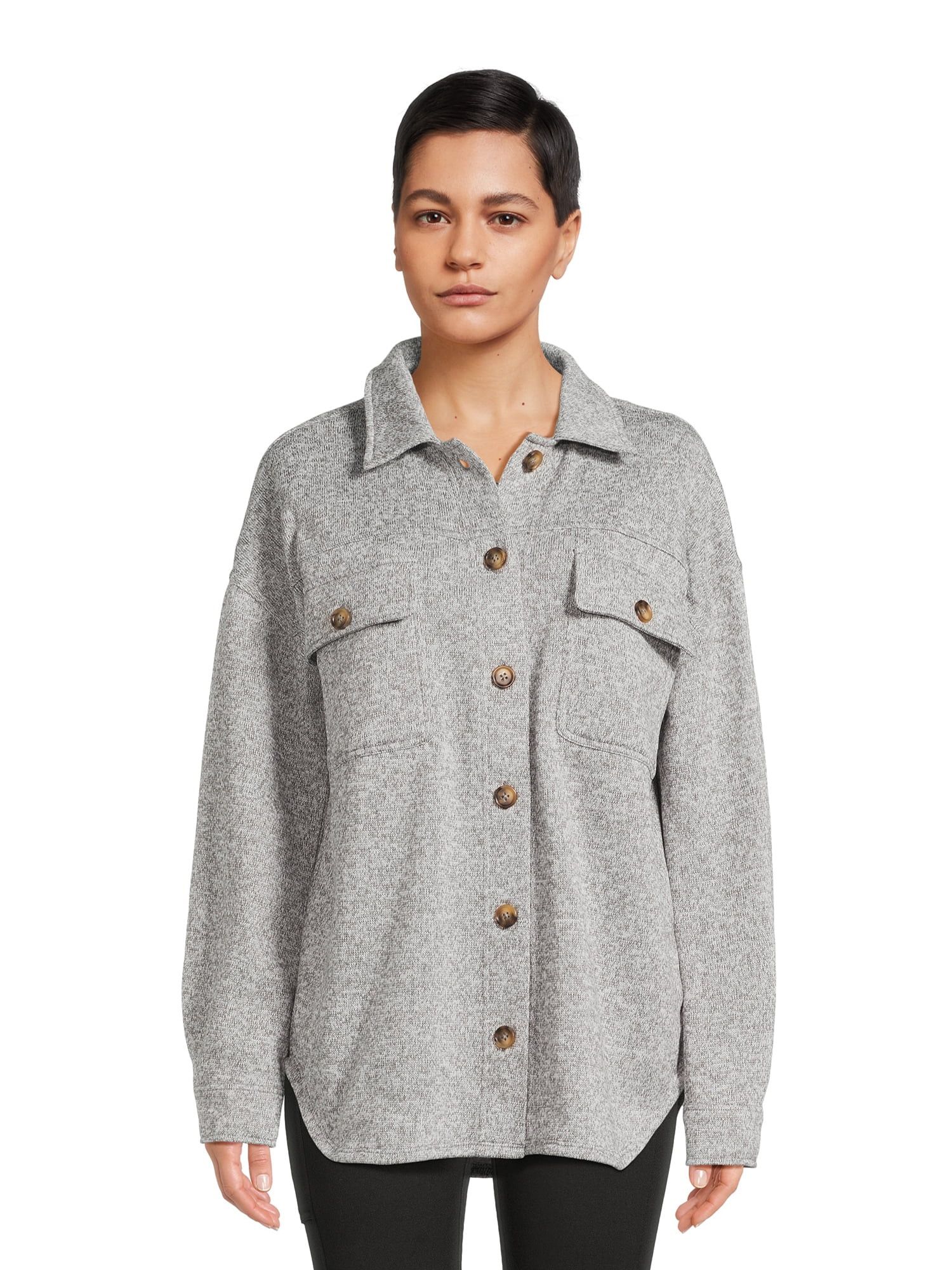 Derek Heart Women's Juniors Shacket | Walmart (US)