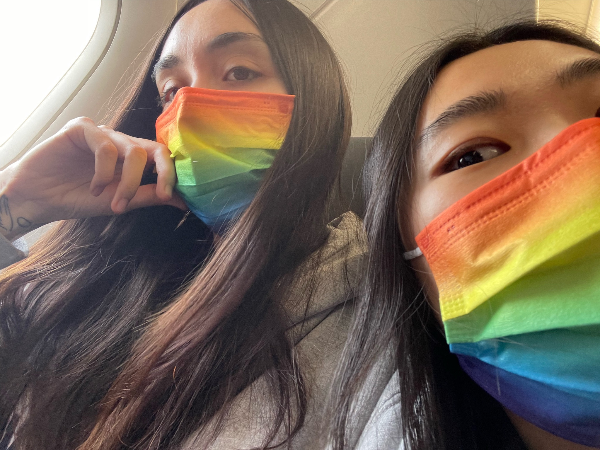 Our must item for traveling 🌈 
We used to wear the rainbow masks during Covid or when we’re in public

#LTKtravel #LTKhome #LTKfamily