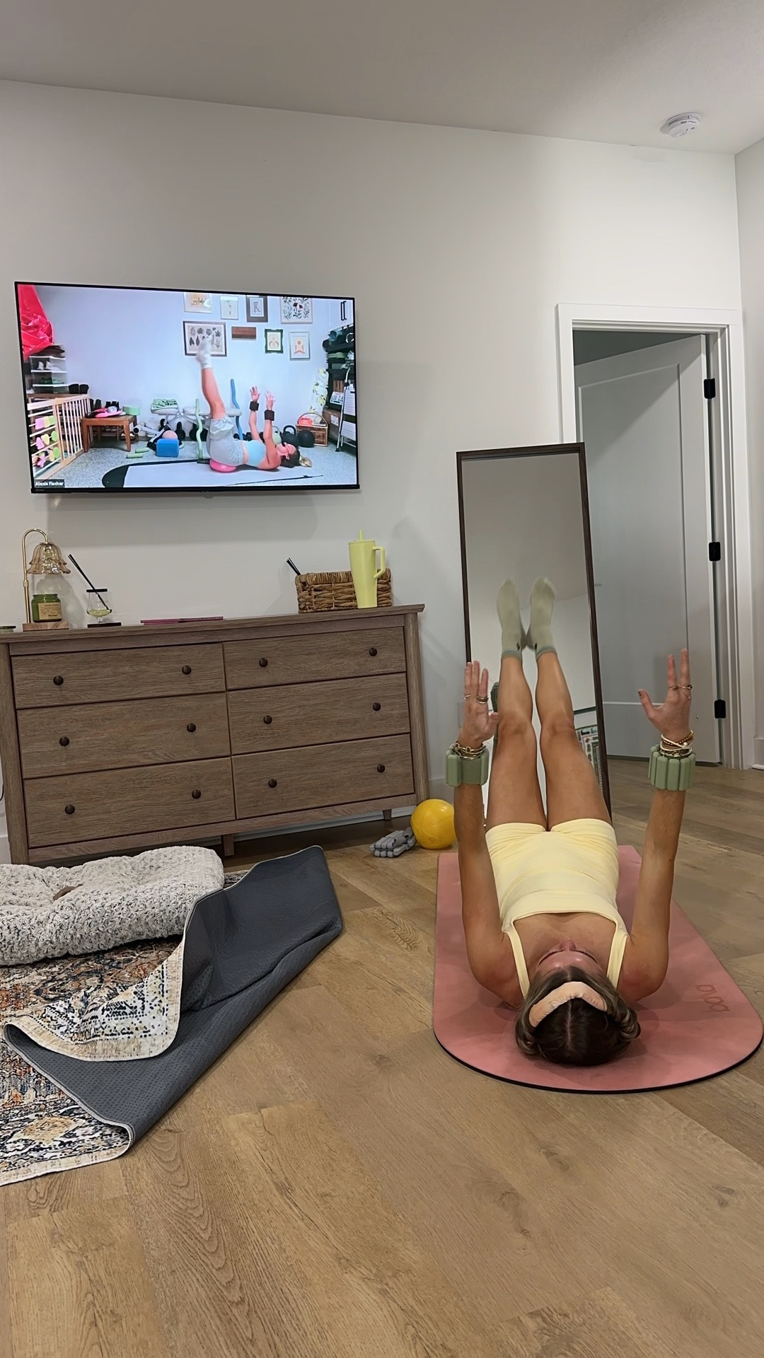 @omkagi_official_us @omkagi.fashion @omkagi_usa @omkagi_us Amazon size XS OMKAGI Workout Sets for Women Cute Square Neck Tank Tops Booty Biker Shorts Outfits

My workout and workout gear for my daily workout. I take pilates classes from @lexfish on Instagram she has a whole online platform and membership! Most of my pilates gear and tools are from Bala. Bala use code SLOANE15. 
#workoutgear #workoutwear #pilates #ootd #outfit #athleticwear #athleticoutfit #bikershorts #sportsbra #pilatesoutfit #athleisure #bala #pilatesworkout #pilateslovers #pilatestiktok #balabangles @lexfish @lexfisher 

#LTKActive #LTKmorningroutine #LTKfitnessgoals