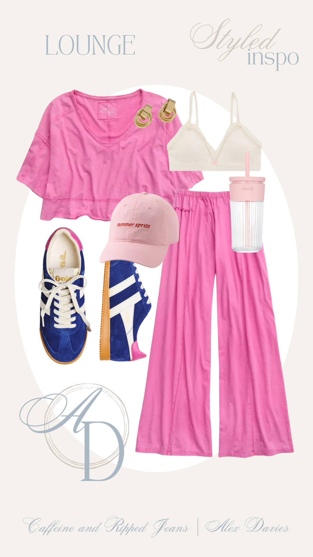 // lounge outfit // new aerie finds // wide leg trousers // cute lounge outfit for spring/summer //  

 #LTKgrwm #LTKootd #LTKSeasonal