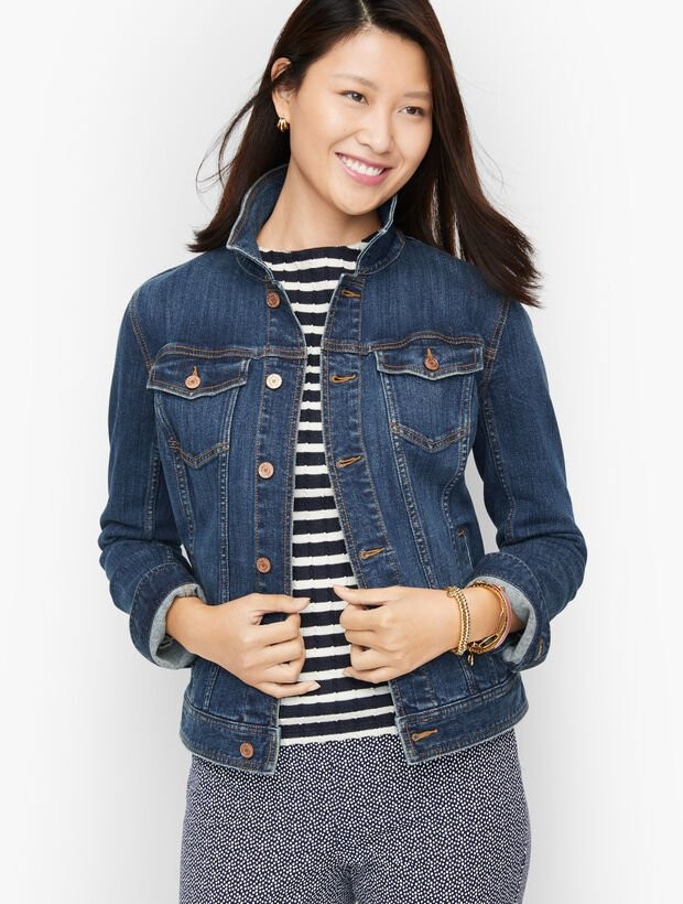 Classic Denim Jacket - Sandy Wash | Talbots