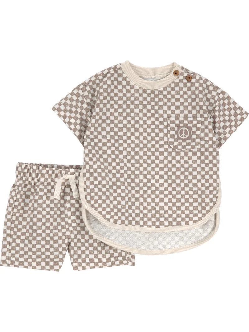 Carter's Child of Mine Baby Boy Outfit Set, 2-Piece Sizes 0/3-12 Months | Walmart (US)