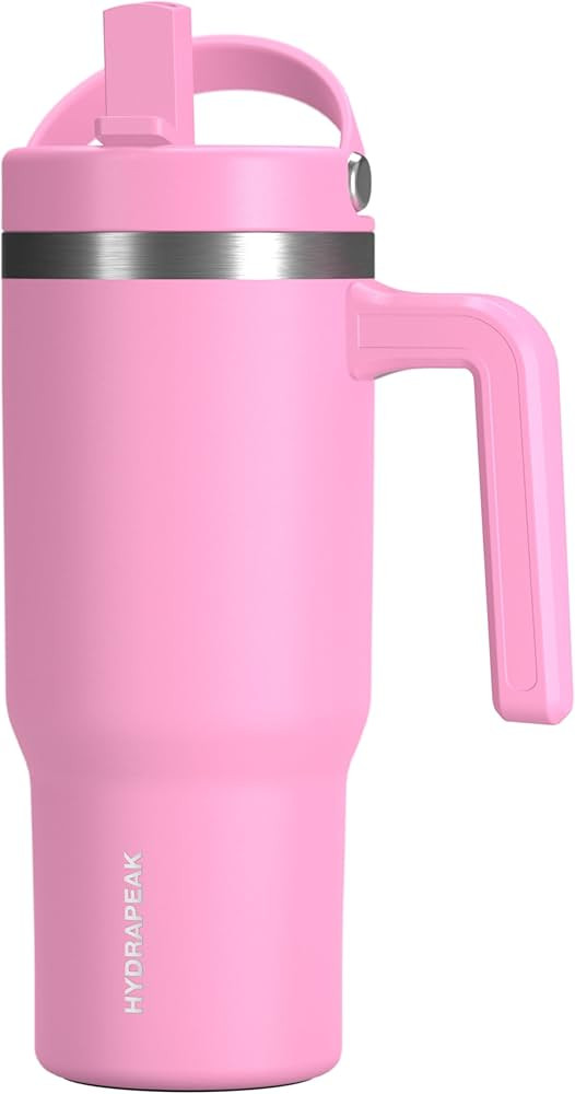 Hydrapeak Kids Voyager 18 oz Tumbler with Handle and Flip-Up Straw Lid | Spill Proof and Leak Res... | Amazon (US)