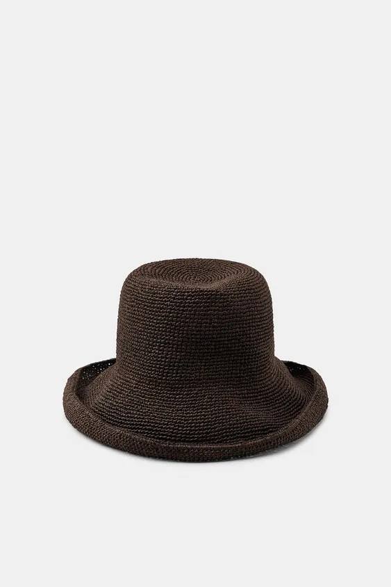 BUCKET-HUT AUS 100% PAPIER | Zara US