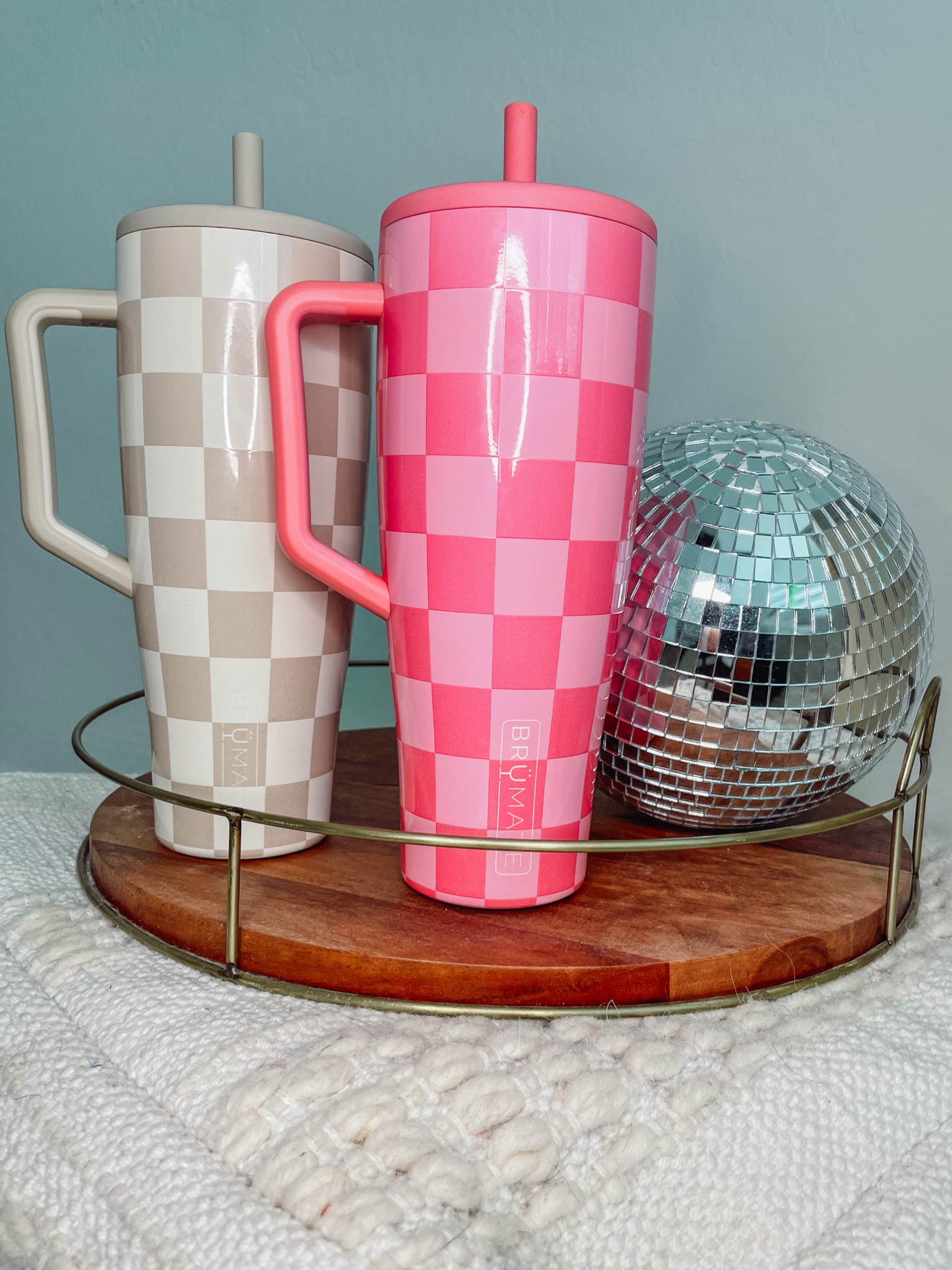 The Era BruMates are the perfect tumbler & I maybe never go back to any other brand because I’m OBSESSED! Keep your eyes peeled because on 8/17 they will be releasing 30oz & 40oz versions in some PRETTY colors! 🤩🫶🏼 

#BruMate #Era #KristaHorton #Checkered #Pink #Neutral #ForTheFamily #BruMateEra 

#LTKunder100 #LTKunder50 #LTKBacktoSchool