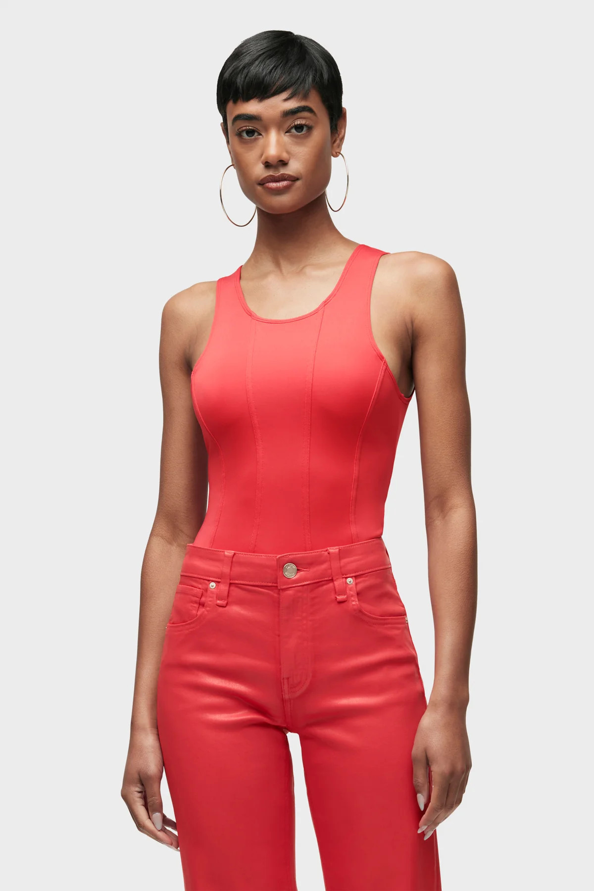 Scuba Scoop Neck Bodysuit | Hudson Jeans