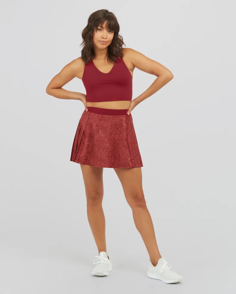 The Get Moving Pleated Skort, 14" | Spanx